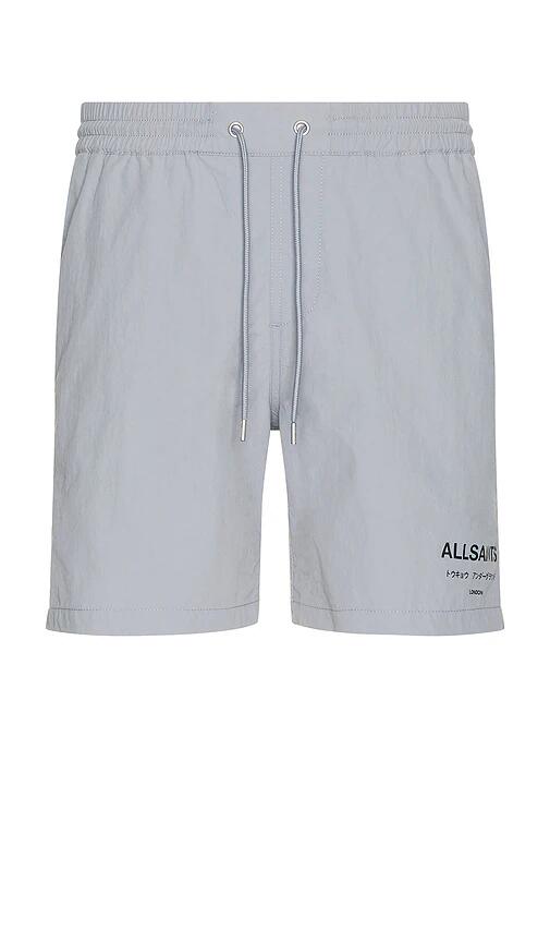 ALLSAINTS Underground Swim Short in Grey Cover