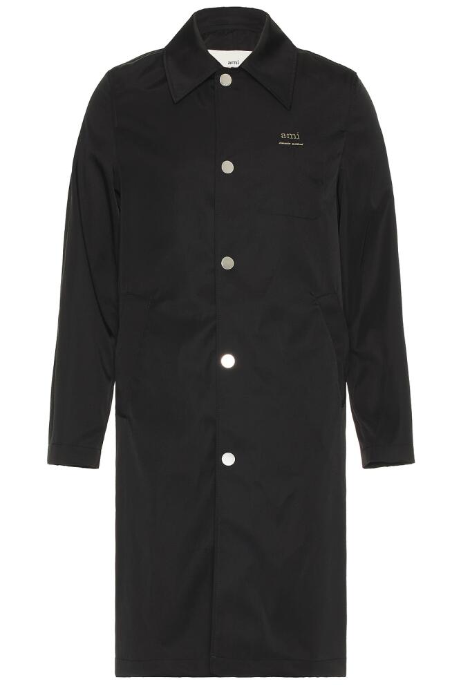 ami Raincoat in Black Cover