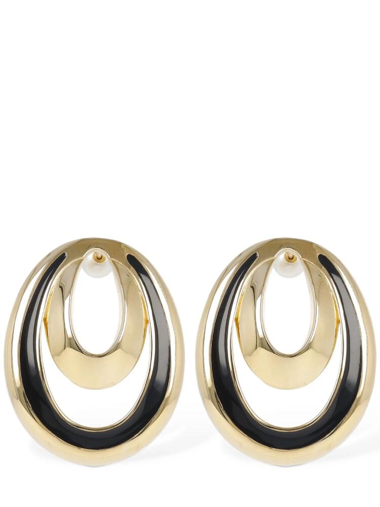 PUCCI Rombi Enameled Clip-on Earrings Cover