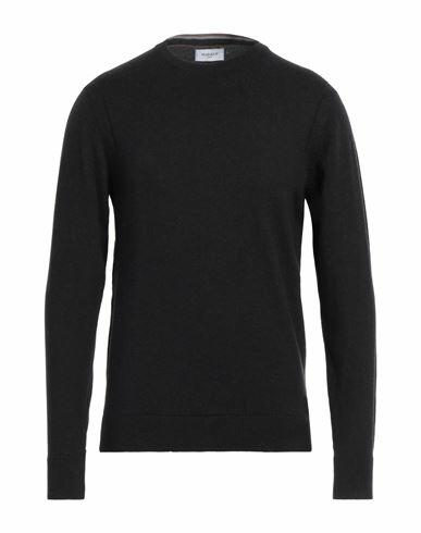 Markup Man Sweater Black Cotton, Wool Cover