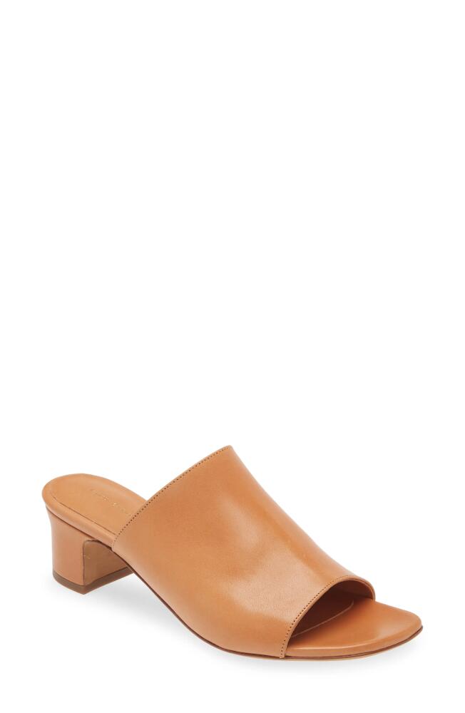 Mansur Gavriel Sun Slide Sandal in Cammello Cover