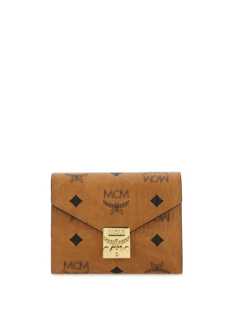 MCM Tracy wallet - Brown Cover