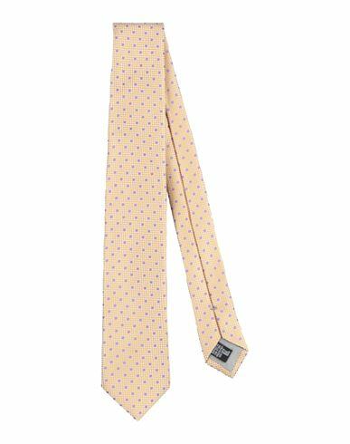 Giorgio Armani Man Ties & bow ties Ocher Silk Cover