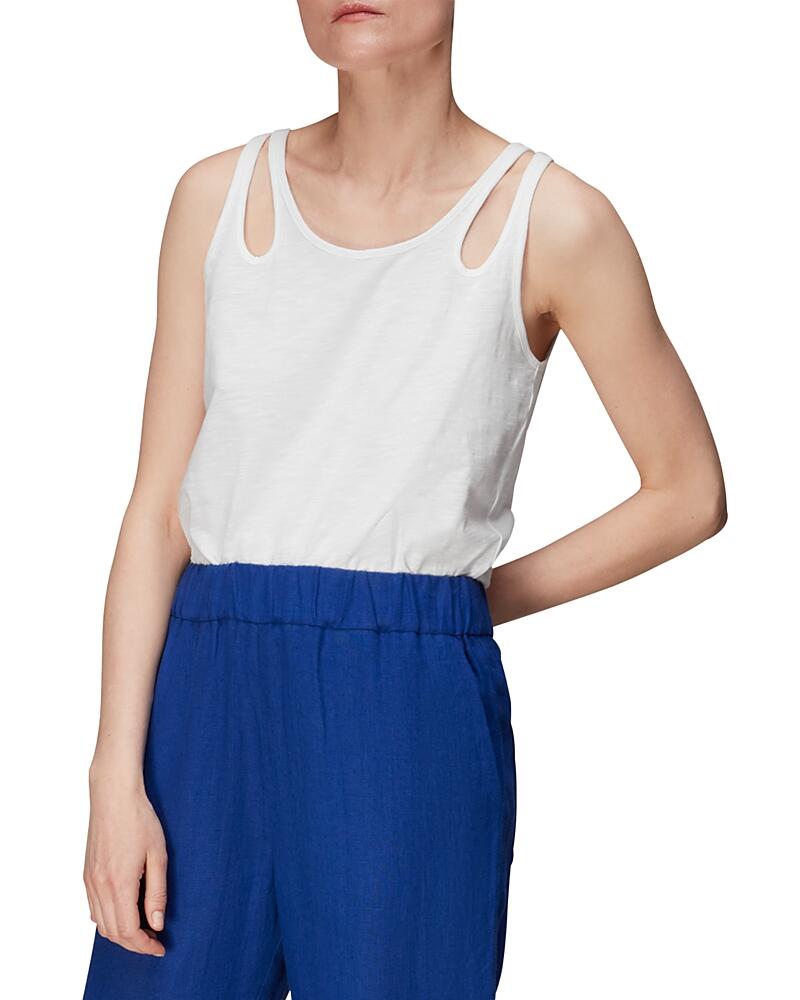 Whistles Raven Double Strap Tank Top Cover