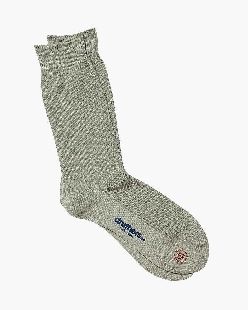 J.Crew Druthers™ pique crew socks Cover