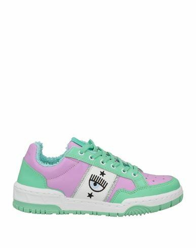 Chiara Ferragni Woman Sneakers Purple Soft Leather Cover