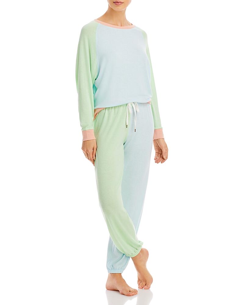 Honeydew Star Seeker Pajama Set in Aquamarine Block - Exclusive Cover