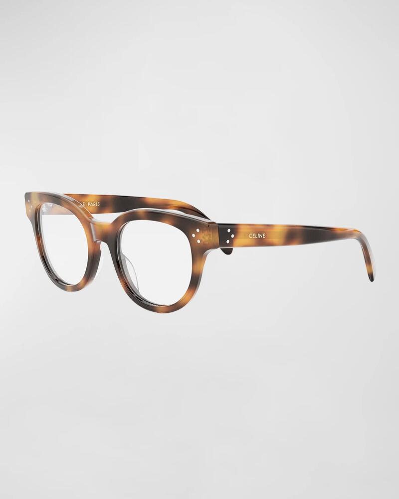 Celine Havana Acetate Cat-Eye Optical Glasses Cover