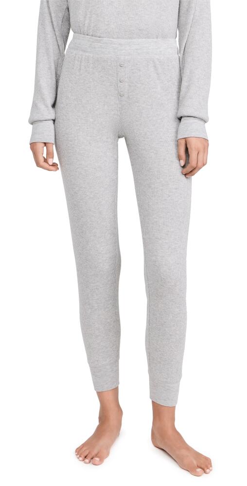 PJ Salvage Textured Essentials Pants Heather Grey Cover