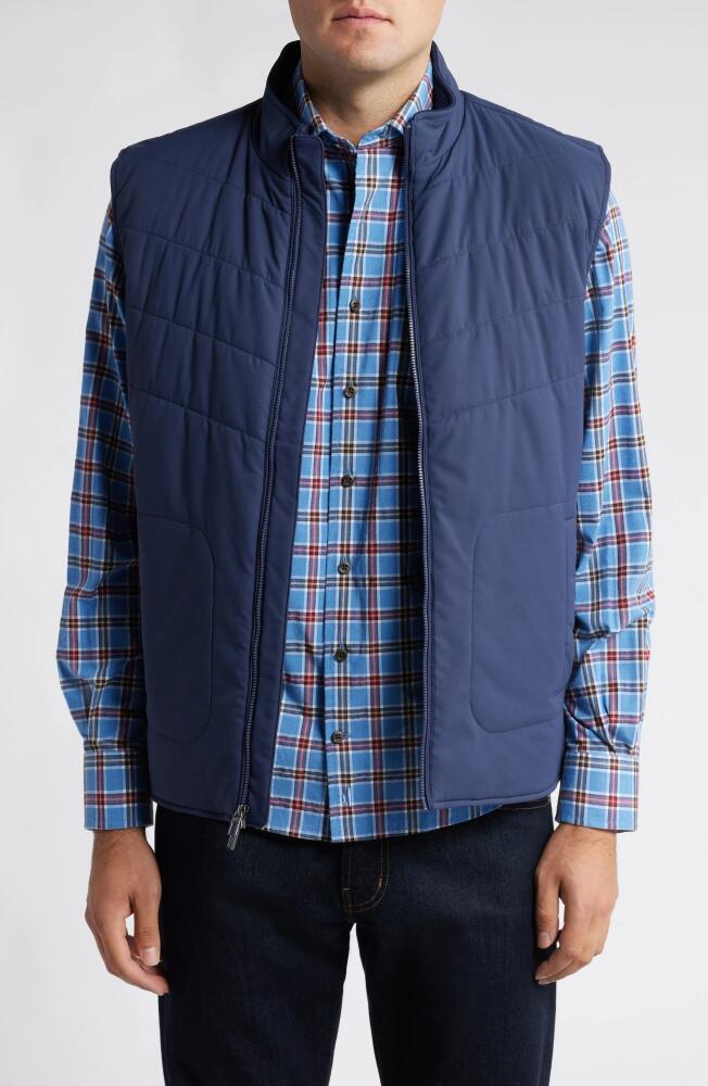 johnnie-O Fairhaven Quilted Vest in Navy Cover