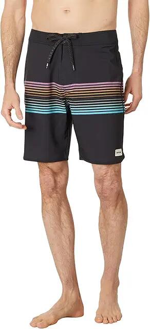 Rip Curl Mirage Surf Revival 19 Boardshorts (Washed Black 1) Men's Swimwear Cover