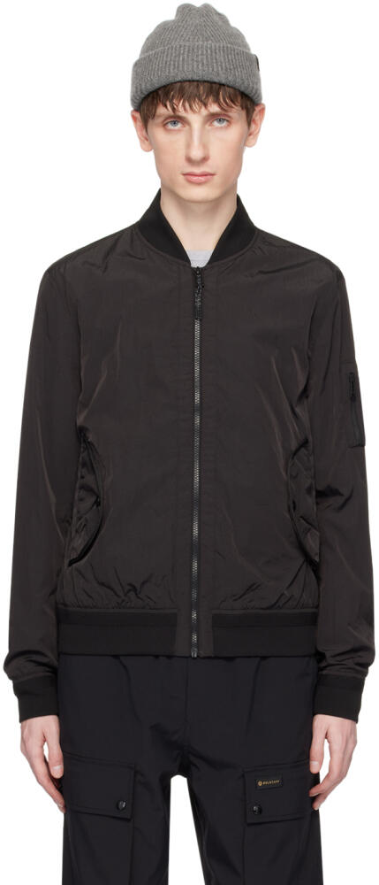 Belstaff Black Quest Bomber Jacket Cover