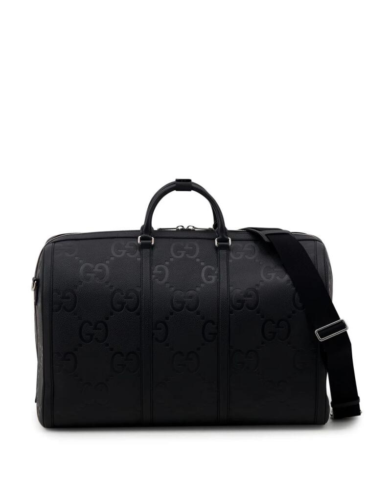 Gucci large Jumbo GG duffle bag - Black Cover