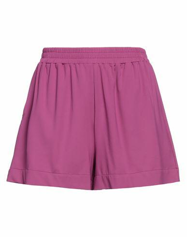 Fisico Woman Shorts & Bermuda Shorts Mauve Polyamide, Elastane Cover