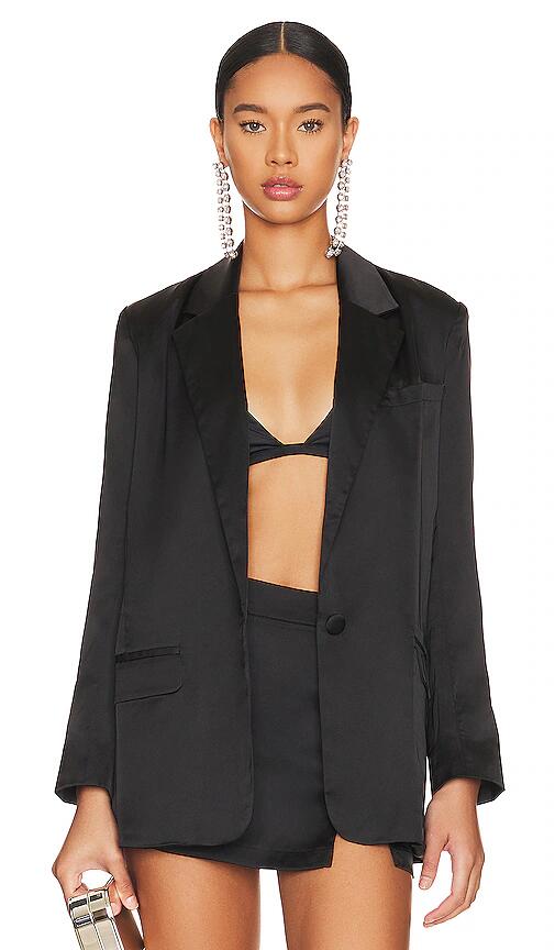 Steve Madden Smooth Talk Blazer in Black Cover