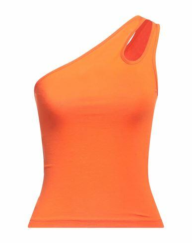 Jjxx By Jack & Jones Woman Top Orange Lyocell, Cotton, Elastane Cover