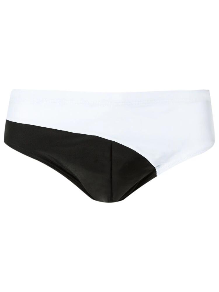 Amir Slama bicolor trunks - White Cover