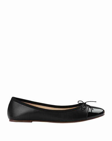 Ballerette Woman Ballet flats Black Soft Leather Cover