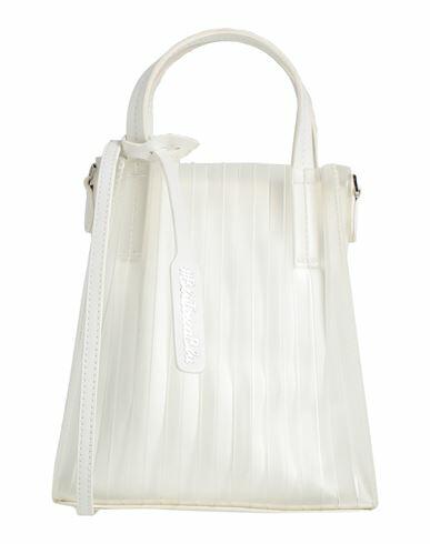 Tosca Blu Woman Handbag White Silicone, Polyurethane Cover