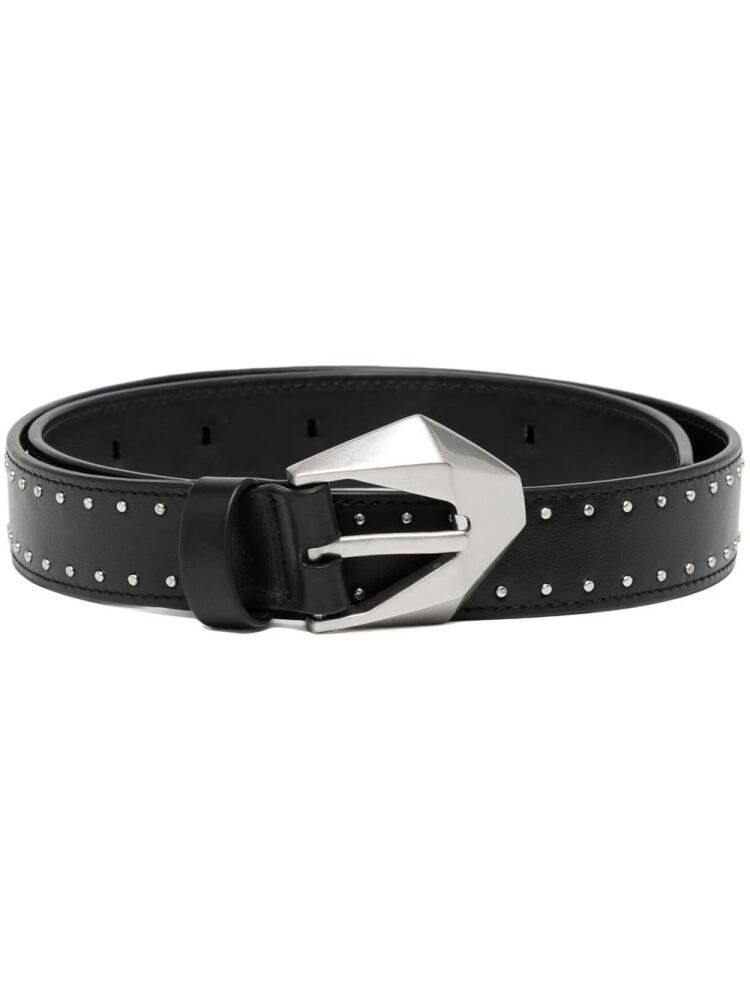 Ports 1961 studded leather buckle belt - Black Cover