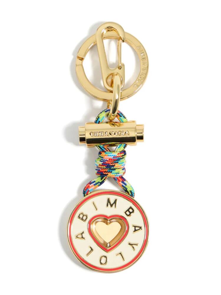 Bimba y Lola Heart keyring - Gold Cover