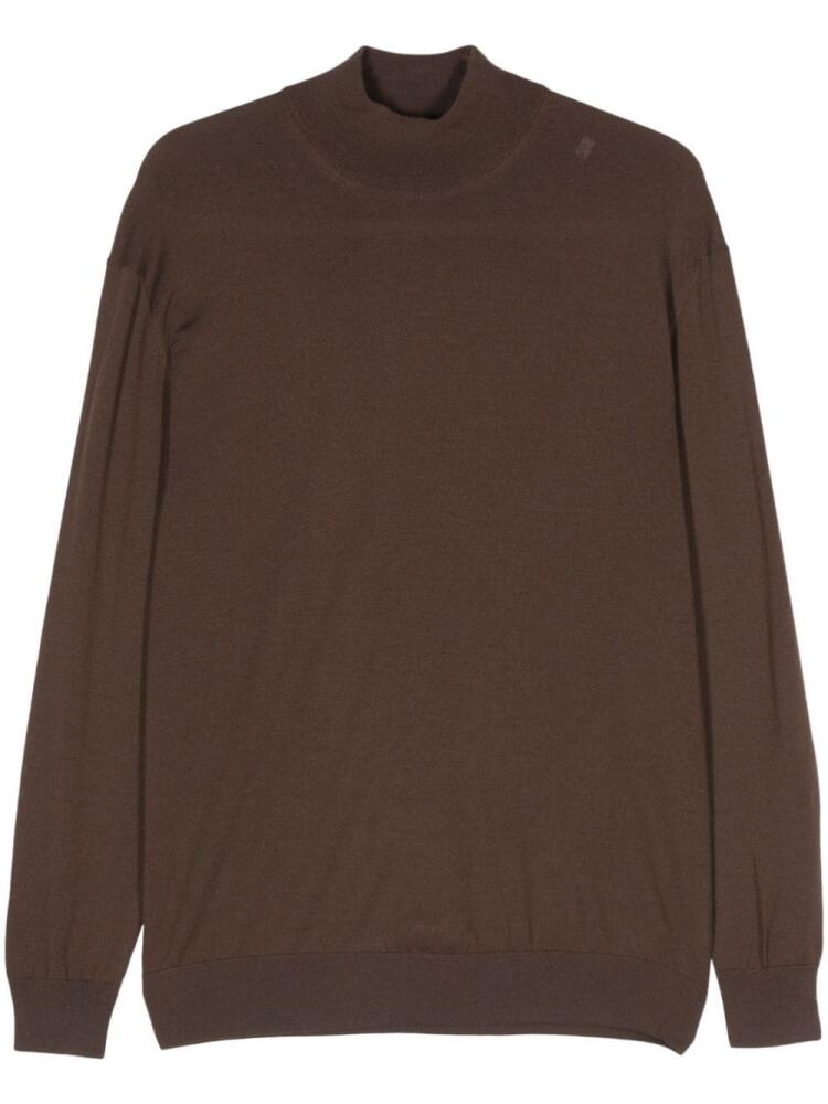 D4.0 wool sweater - Brown Cover