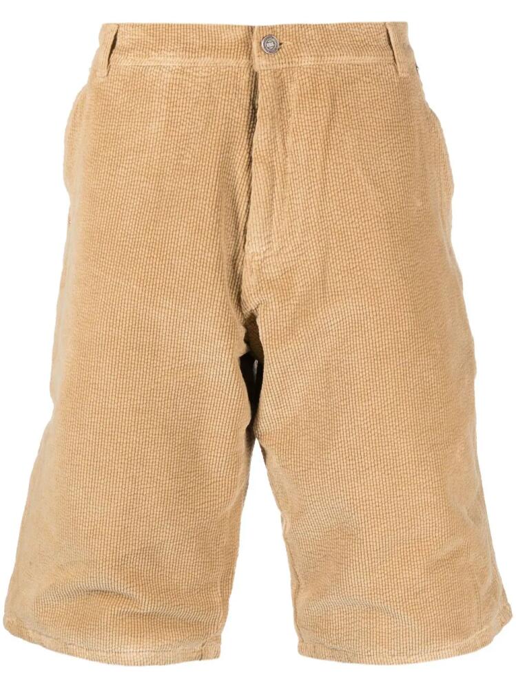 ERL corduroy stretch-cotton shorts - Neutrals Cover