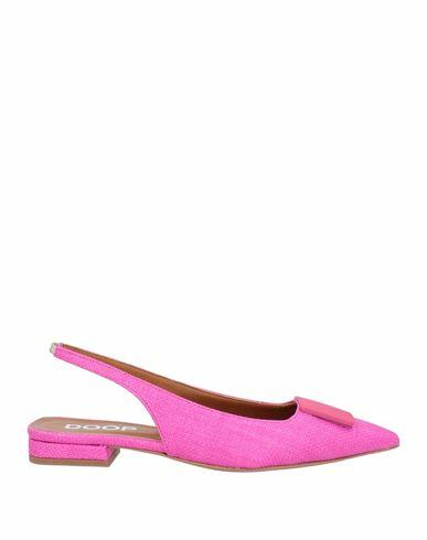 Doop Woman Ballet flats Fuchsia Textile fibers Cover