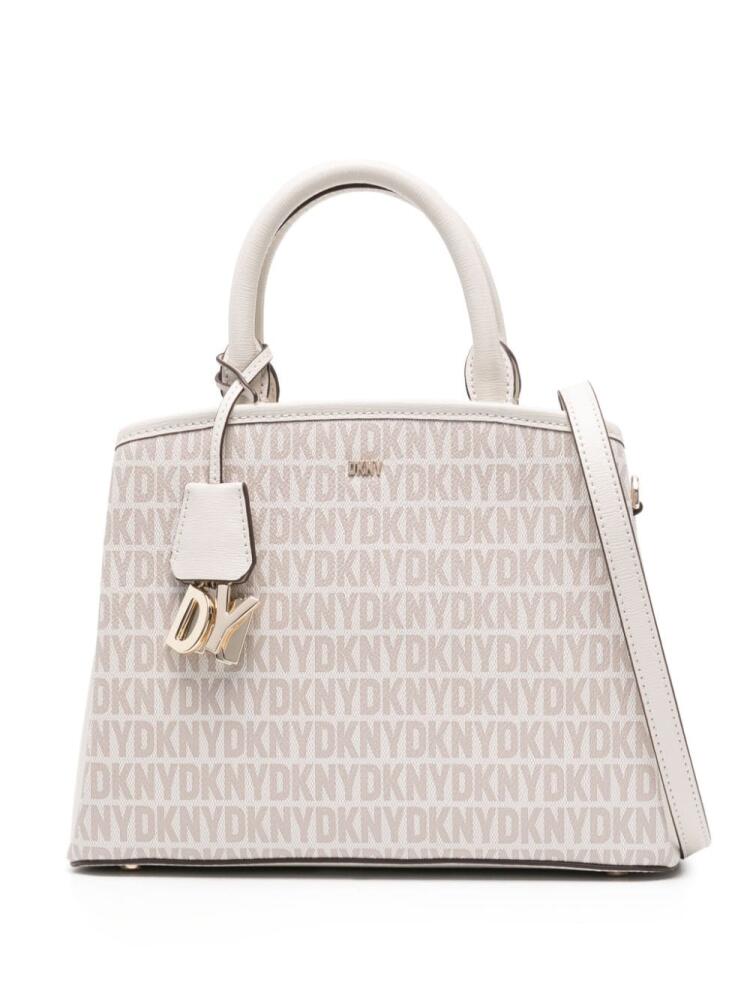 DKNY medium Paige crossbody bag - White Cover