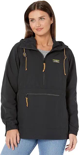 L.L.Bean Petite Mountain Classic Anorak (Black) Women's Clothing Cover