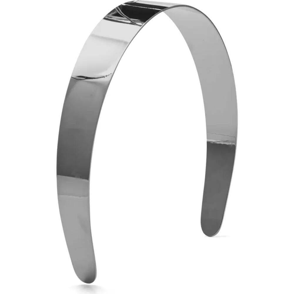 LELET NY Liv Metal Headband in Rhodium Cover