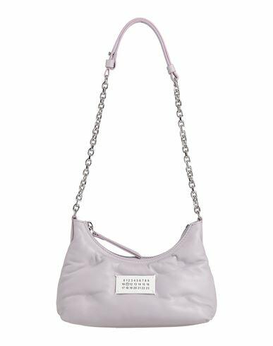 Maison Margiela Woman Shoulder bag Lilac Ovine leather Cover