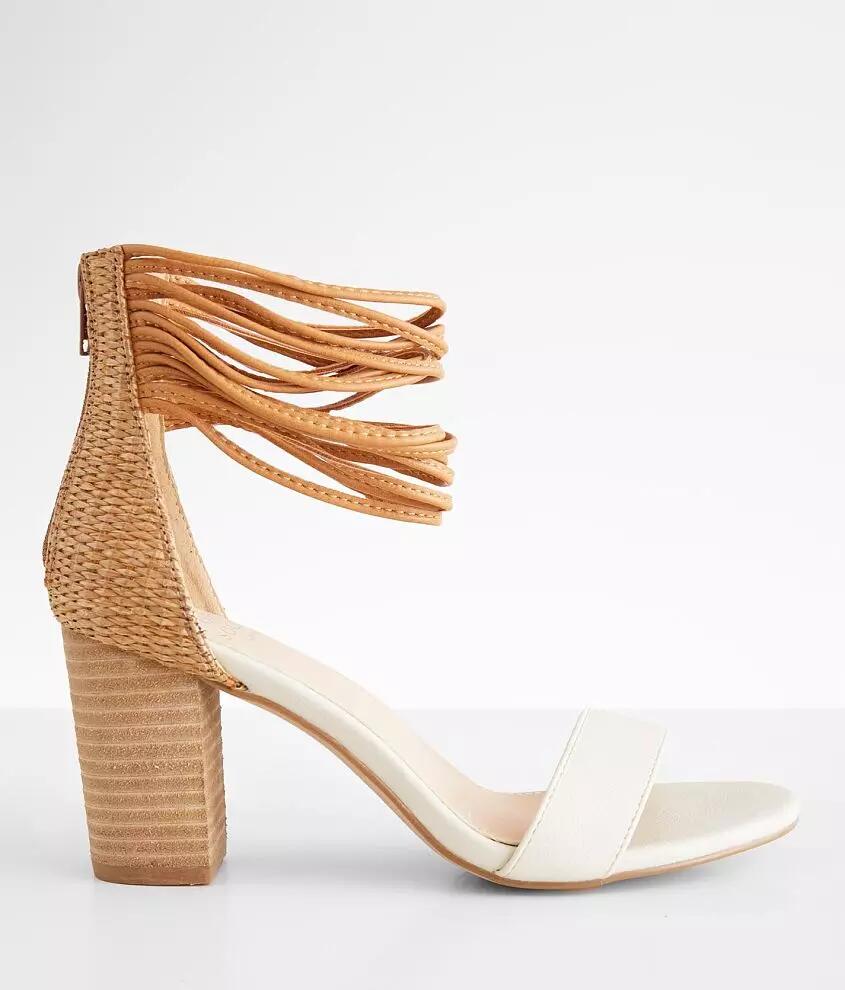 Oasis Society Wicker Heeled Sandal Cover