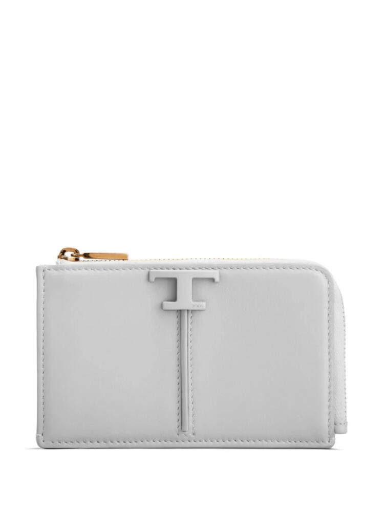 Tod's T Timeless leather purse - White Cover