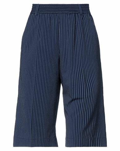 Baum Und Pferdgarten Woman Pants Midnight blue Polyester, Viscose, Elastane Cover