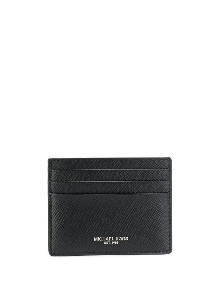 Michael Michael Kors logo stamp cardholder - Black Cover