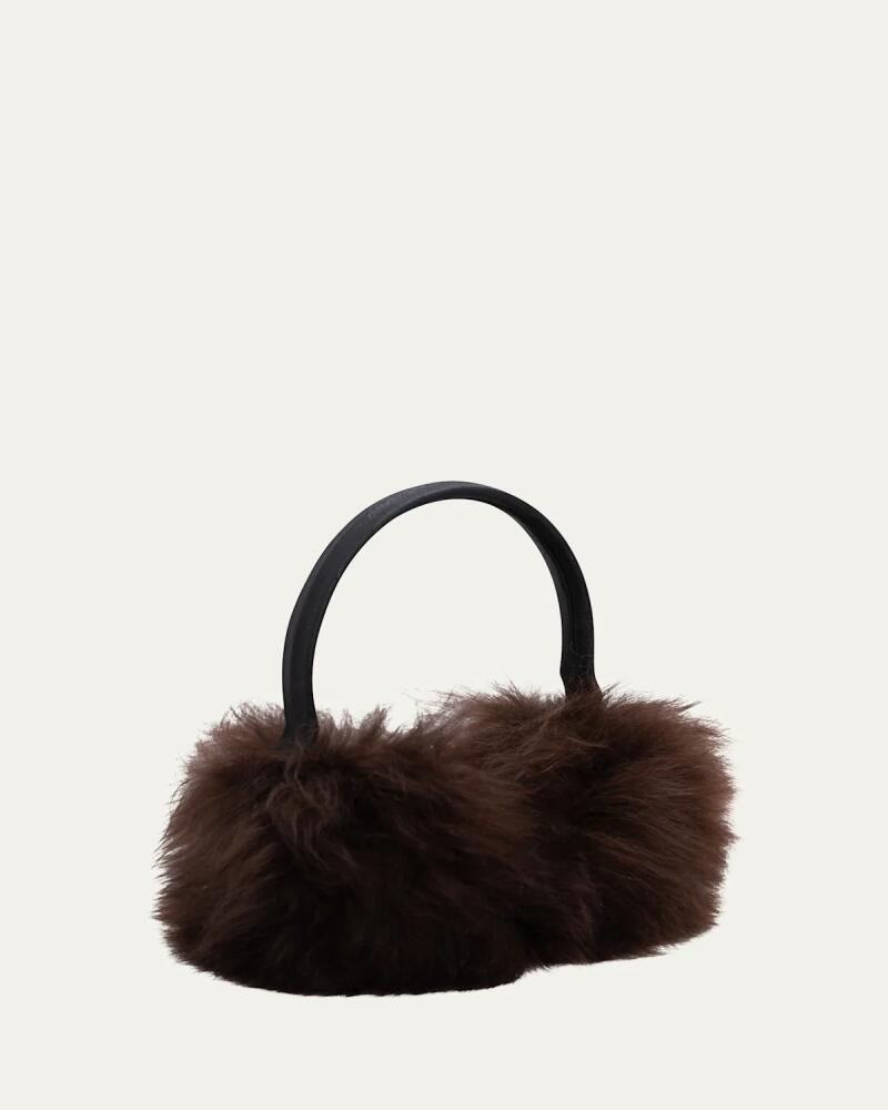 Gorski Select Lamb Shearling Earmuffs Cover