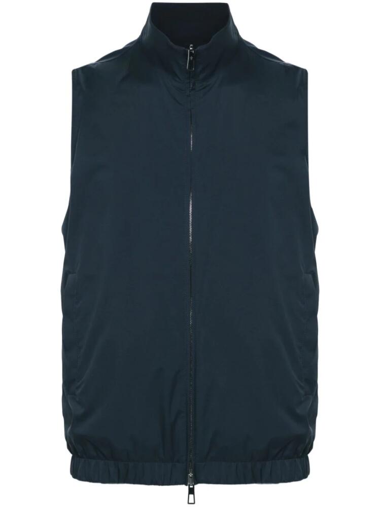 Loro Piana reversible gilet - Blue Cover