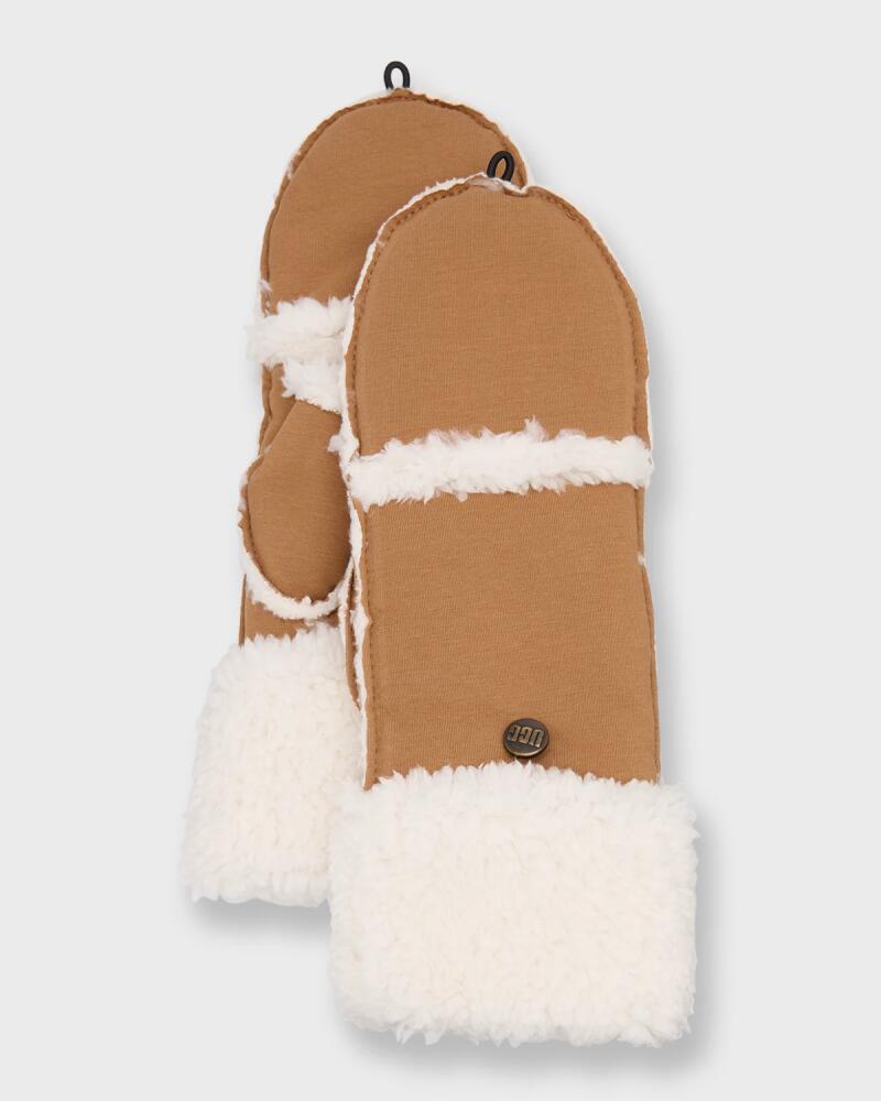 UGG Bonded Fleece Fold-Over Mittens Cover