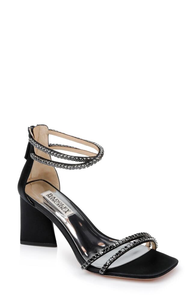 Badgley Mischka Collection Lillie Ankle Strap Sandal in Black Cover