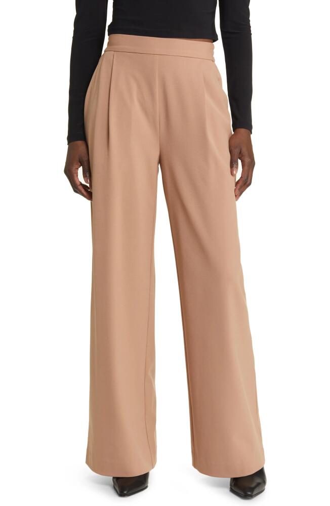 AllSaints Aleida Wide Leg Pants in Fawn Brown Cover