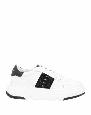 Emanuélle Vee Woman Sneakers White Leather Cover