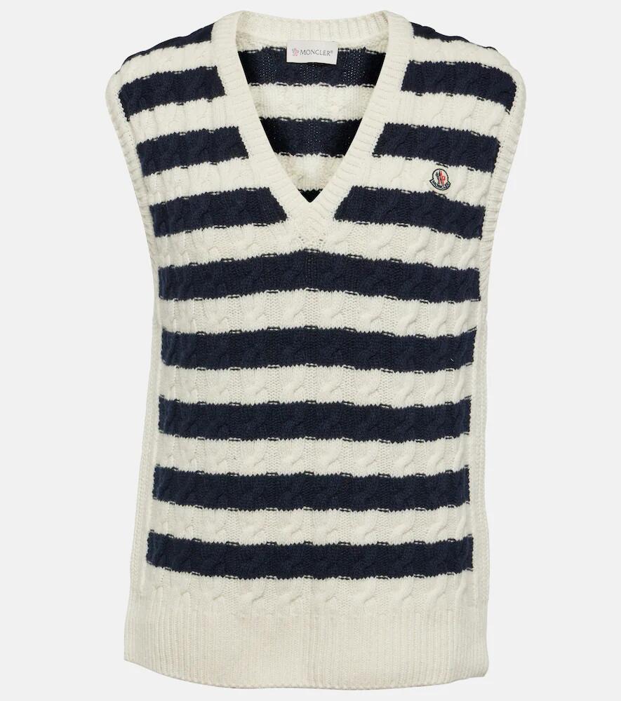 Moncler Wool sweater vest Cover