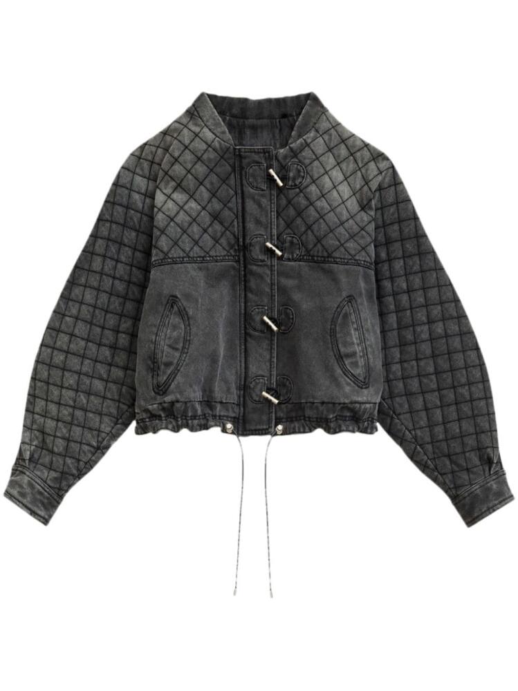 ISABEL MARANT Celiany bomber jacket - Grey Cover