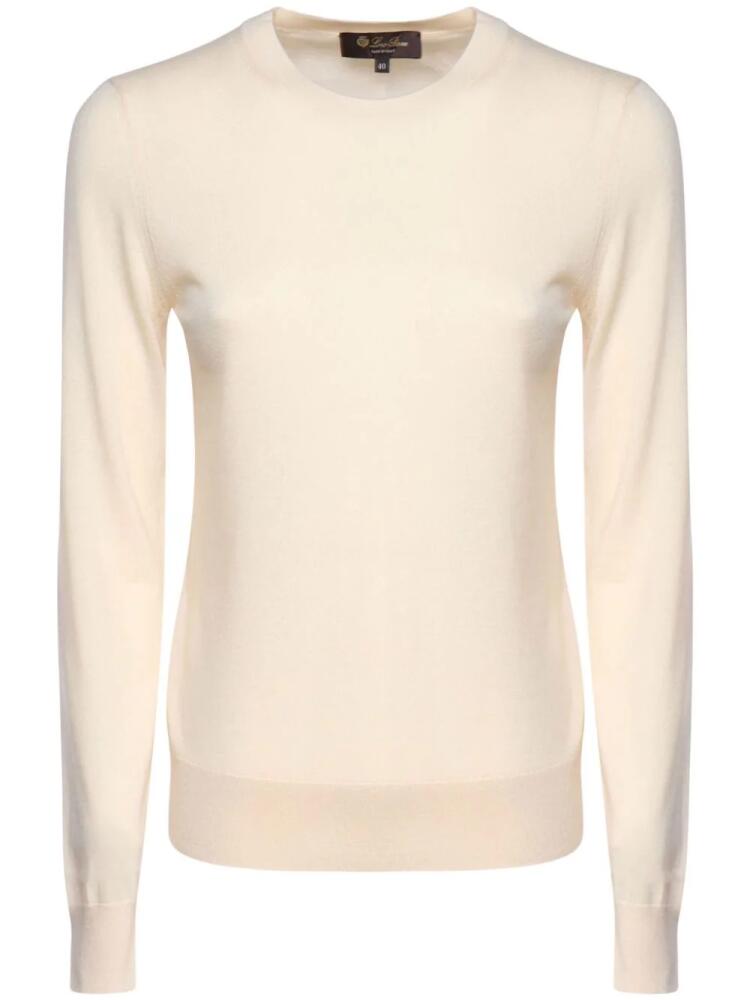 Loro Piana cashmere jumper - Neutrals Cover