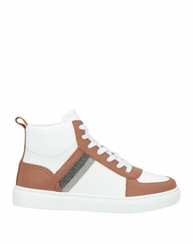 Fabiana Filippi Woman Sneakers Tan Leather Cover