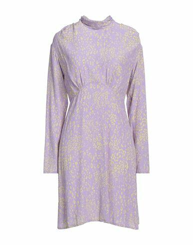 Closet Woman Mini dress Lilac Viscose Cover