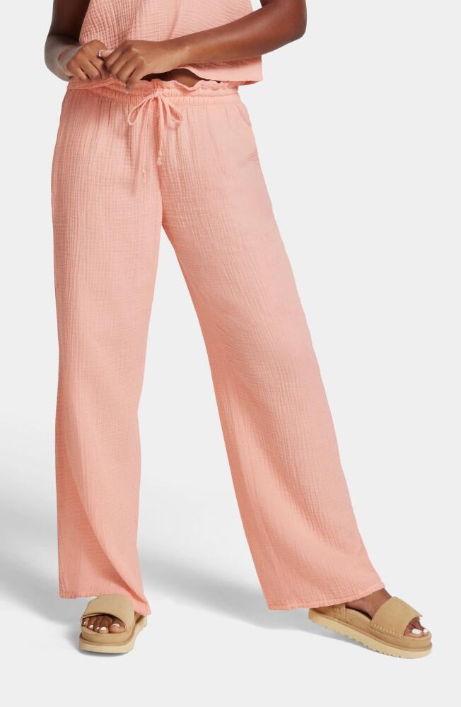 UGG(r) Karrie Cotton Gauze Lounge Pants in Sunstone Cover