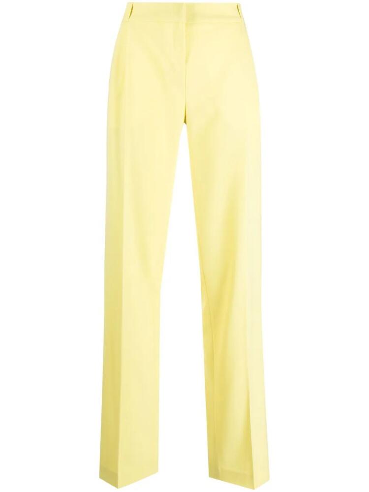 Coperni pressed twill trousers - Yellow Cover