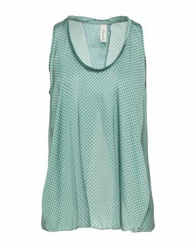 Souvenir Woman Top Sage green Polyester Cover